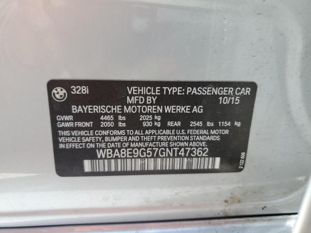 2016 BMW 328 I SULE - WBA8E9G57GNT47362