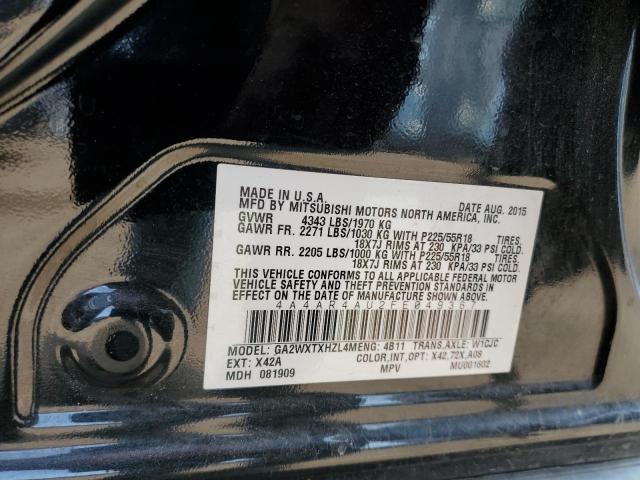 4A4AR4AU2FE049367 Mitsubishi Outlander Sport Se