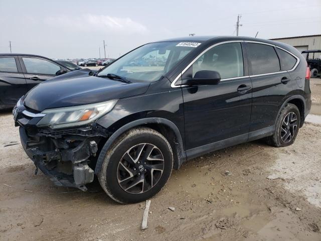 Salvage cars for sale from Copart Temple, TX: 2016 Honda CR-V SE