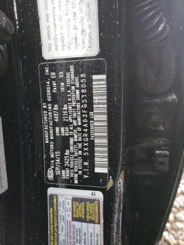 5XXGR4A63FG518058 KIA OPTIMA SX