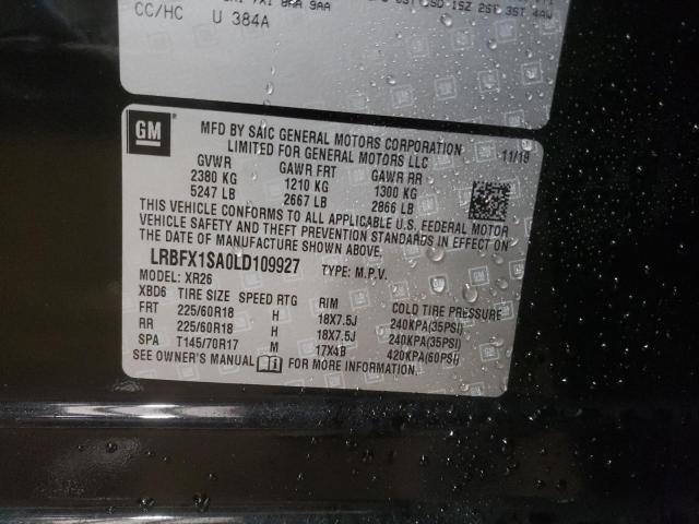 2020 BUICK ENVISION P - LRBFX1SA0LD109927