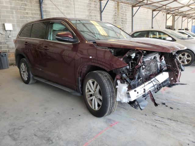 VIN 5TDZARFH3ES006708 2014 Toyota Highlander, LE no.4