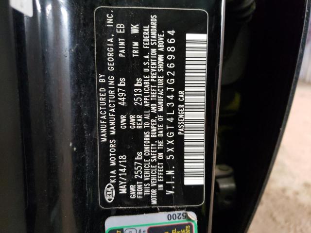 5XXGT4L34JG269864 KIA Optima Lx