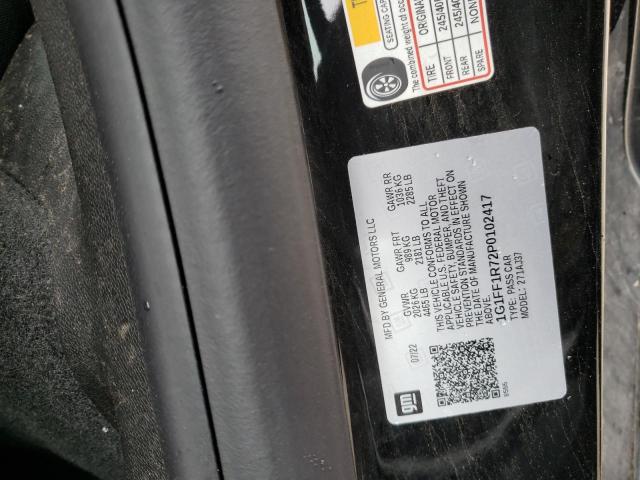 2023 CHEVROLET CAMARO LT1 1G1FF1R72P0102417