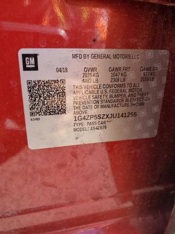 1G4ZP5SZXJU141255 Buick Lacrosse Essence