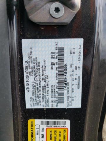 1FA6P8TH4P5100904 Ford MUSTANG