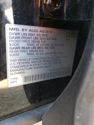 VIN WA1AAAF77KD006024 2019 Audi Q7, Premium no.12