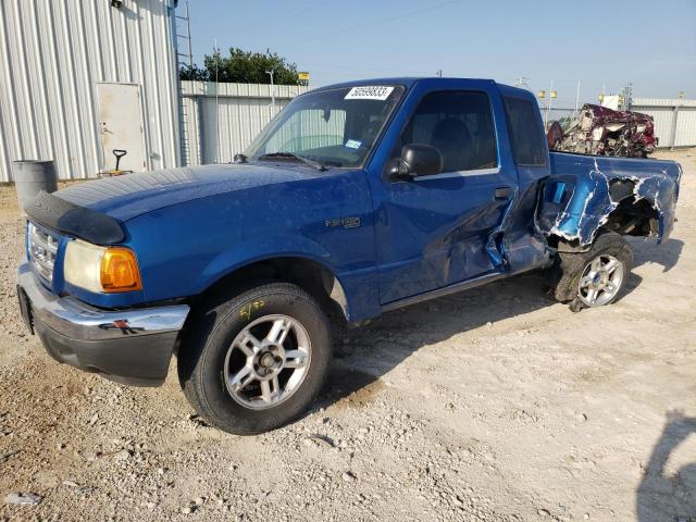 Salvage cars for sale from Copart Temple, TX: 2001 Ford Ranger Super Cab