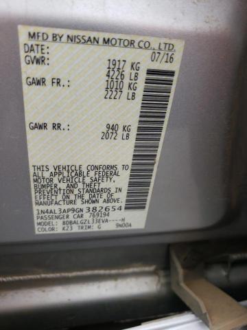 1N4AL3AP9GN382654 Nissan ALTIMA 2.5