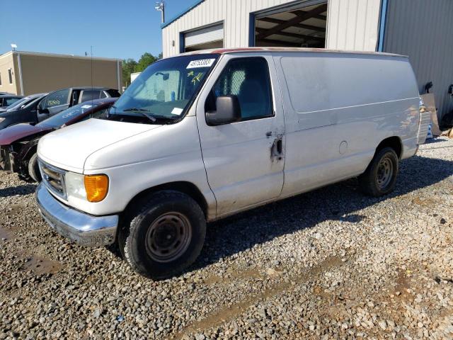 Salvage cars for sale from Copart Ellenwood, GA: 2006 Ford Econoline E150 Van