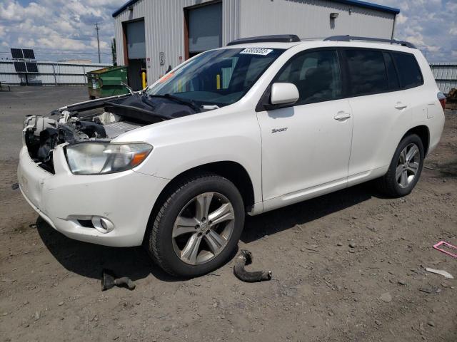 Salvage cars for sale from Copart Airway Heights, WA: 2010 Toyota Highlander Sport