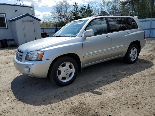 Salvage cars for sale from Copart Lyman, ME: 2007 Toyota Highlander Sport
