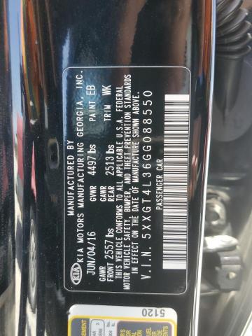 5XXGT4L36GG088550 KIA Optima Lx