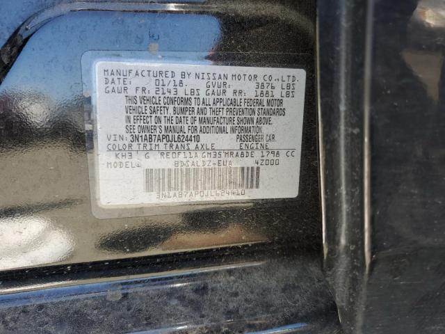 3N1AB7AP0JL624410 Nissan SENTRA S