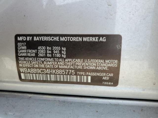 2017 BMW 330 I - WBA8B9C34HK885775