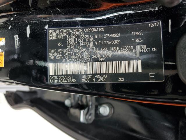 2018 LEXUS LX 570 JTJHY7AX3J4265311