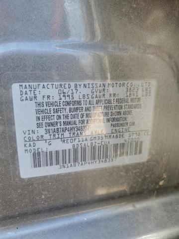 3N1AB7AP4HY348357 Nissan SENTRA S