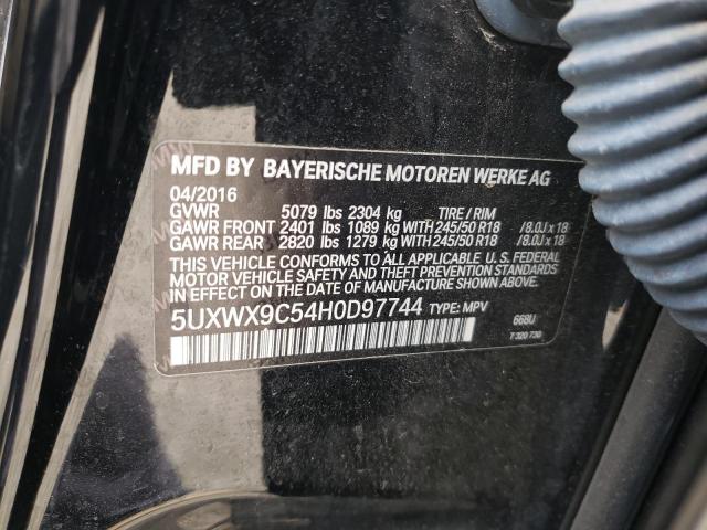 5UXWX9C54H0D97744 2017 BMW X3, photo no. 12