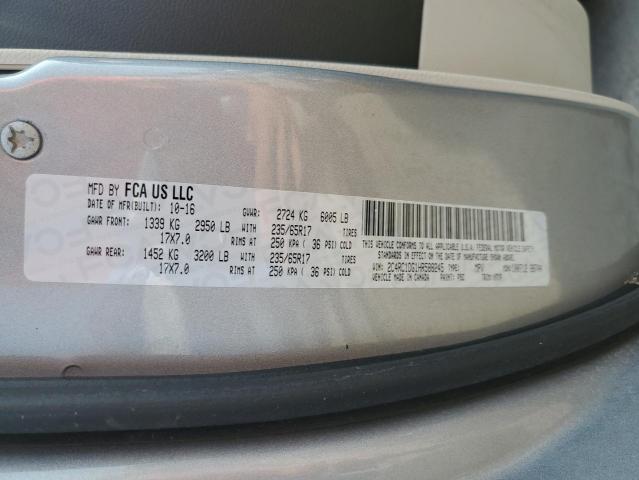 2C4RC1DG1HR588245 2017 CHRYSLER PACIFICA, photo no. 13