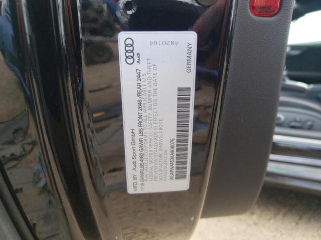 2019 AUDI RS5 WUAPWAF53KA908075