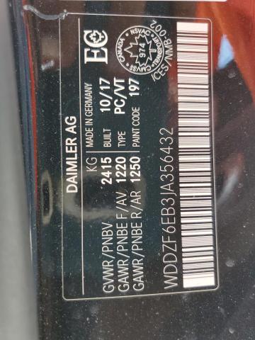 2018 MERCEDES-BENZ E 43 4MATI - WDDZF6EB3JA356432
