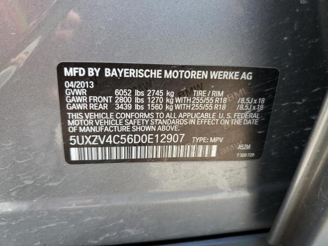 VIN 5UXZV4C56D0E12907 2013 BMW X5, Xdrive35I no.12