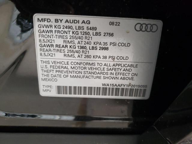 VIN WA15AAFY1P2015055 Audi Q5 SPORTBA 2023 14