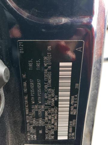 5TDJRKEC1MS019457 Toyota SIENNA XLE