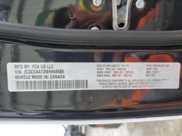 2021 DODGE CHARGER PO - 2C3CDXAT2MH668469