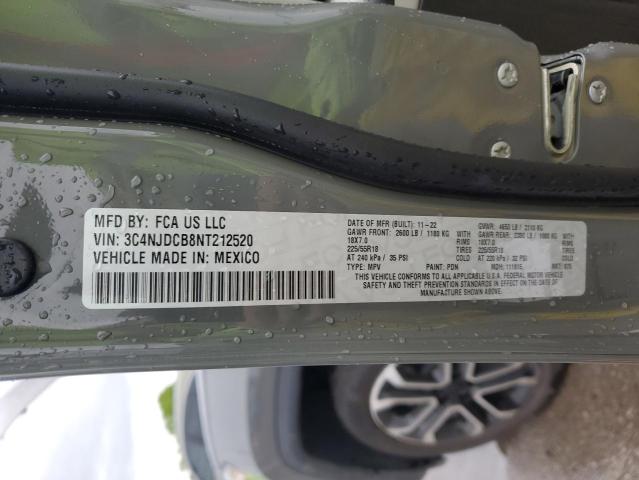 3C4NJDCB8NT212520 Jeep Compass Limited