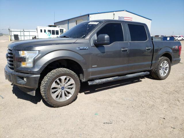 Salvage cars for sale from Copart Amarillo, TX: 2017 Ford F150 Supercrew