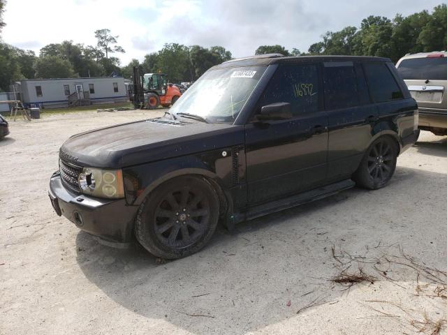 Salvage cars for sale from Copart Ocala, FL: 2008 Land Rover Range Rover Supercharged