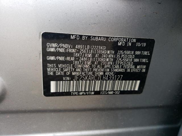 JF2SKARC7LH439127 Subaru Forester Sport