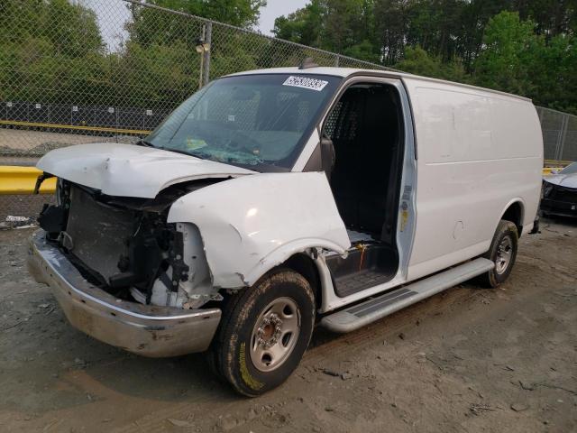 Salvage trucks for sale at Waldorf, MD auction: 2021 Chevrolet Express G2500