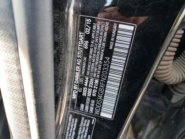 WDDSJ4GBXFN203354 Mercedes-Benz CLA 250 4MATIC