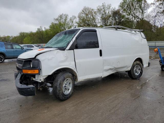 Salvage cars for sale from Copart Ellwood City, PA: 2014 Chevrolet Express G2500