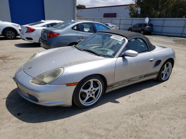 Salvage cars for sale from Copart Hayward, CA: 2003 Porsche Boxster