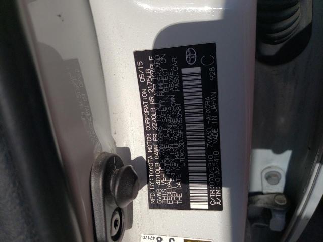 JTDKN3DU5F0453581 Toyota PRIUS