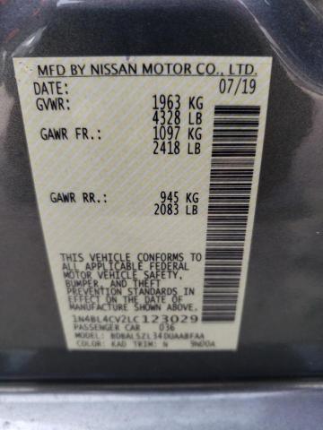 1N4BL4CV2LC123029 Nissan ALTIMA SR