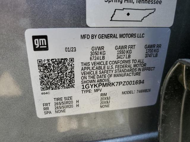 2023 CADILLAC LYRIQ LUXU - 1GYKPMRK7PZ001694
