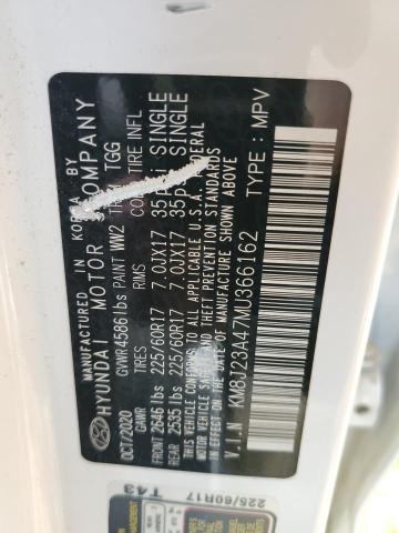KM8J23A47MU366162 Hyundai TUCSON SE