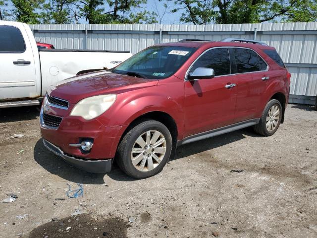 Salvage cars for sale from Copart West Mifflin, PA: 2010 Chevrolet Equinox LT