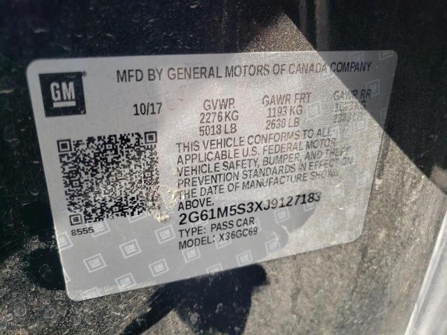 2G61M5S3XJ9127183 Cadillac XTS LUXURY