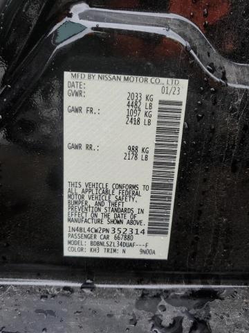 1N4BL4CW2PN352314 Nissan ALTIMA SR