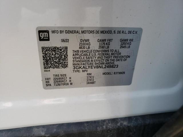 2022 GMC TERRAIN AT 3GKALYEV8NL249823