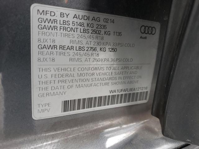 VIN WA1UFAFL8EA121216 2014 Audi A4, Premium Plus no.12