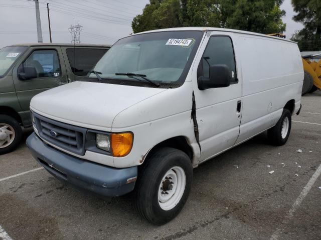 Salvage cars for sale from Copart Rancho Cucamonga, CA: 2006 Ford Econoline E350 Super Duty Van