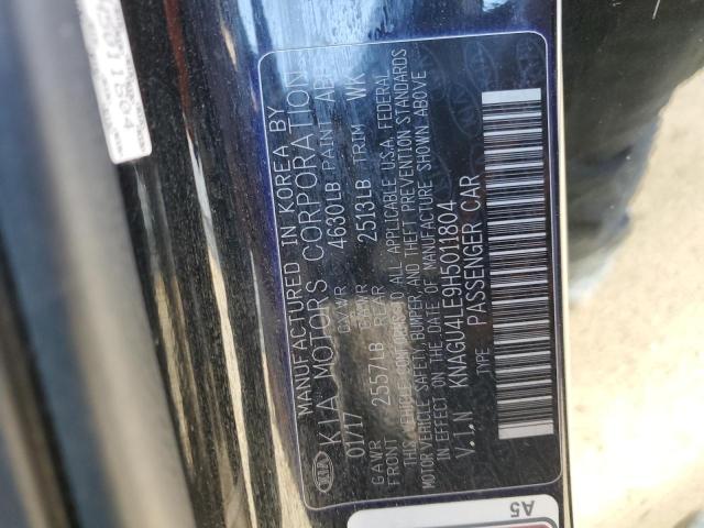 KNAGU4LE9H5011804 KIA OPTIMA HYBRID