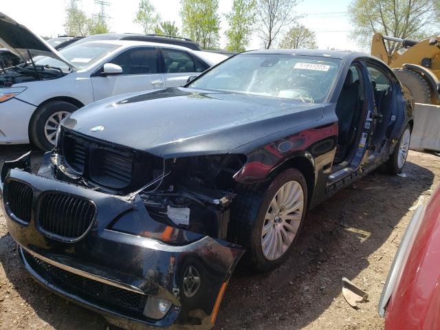  BMW 7 SERIES 2012 Чорний