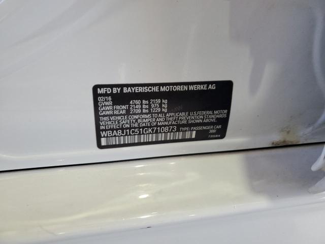 2016 BMW 328 D XDRI - WBA8J1C51GK710873